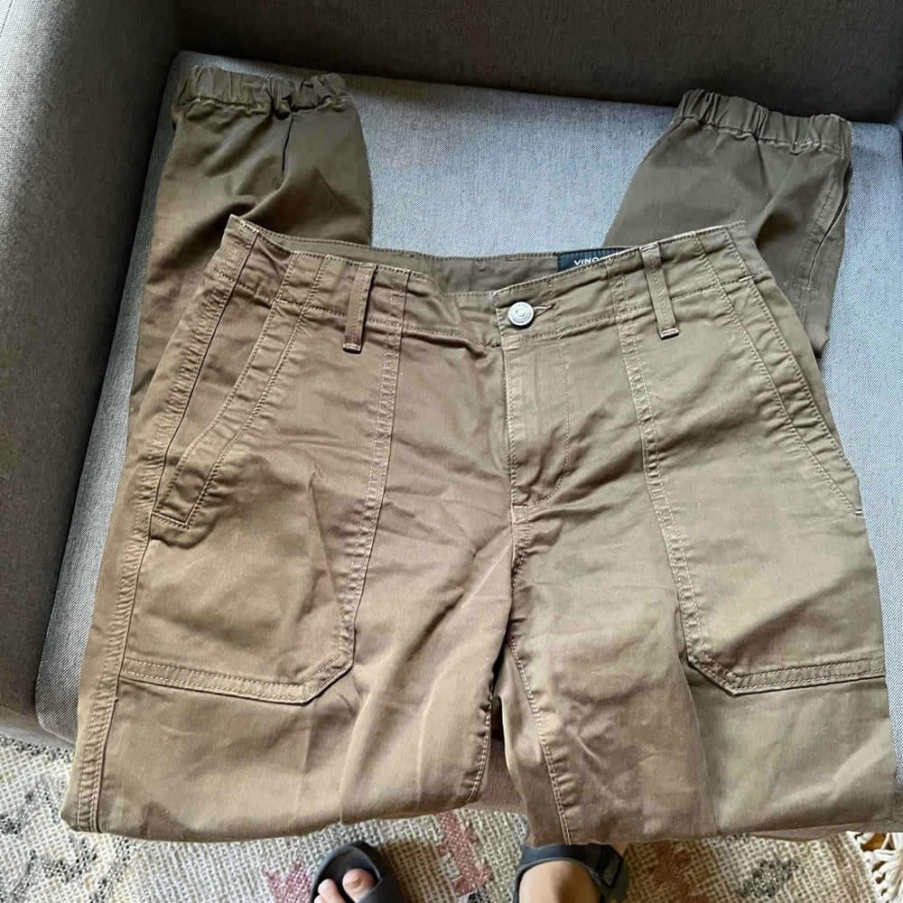Vince Army Green Cargo Pants - Size 25